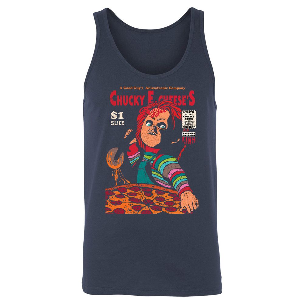 Unisex Jersey Tank - P9SGGFSW - Navy - 2