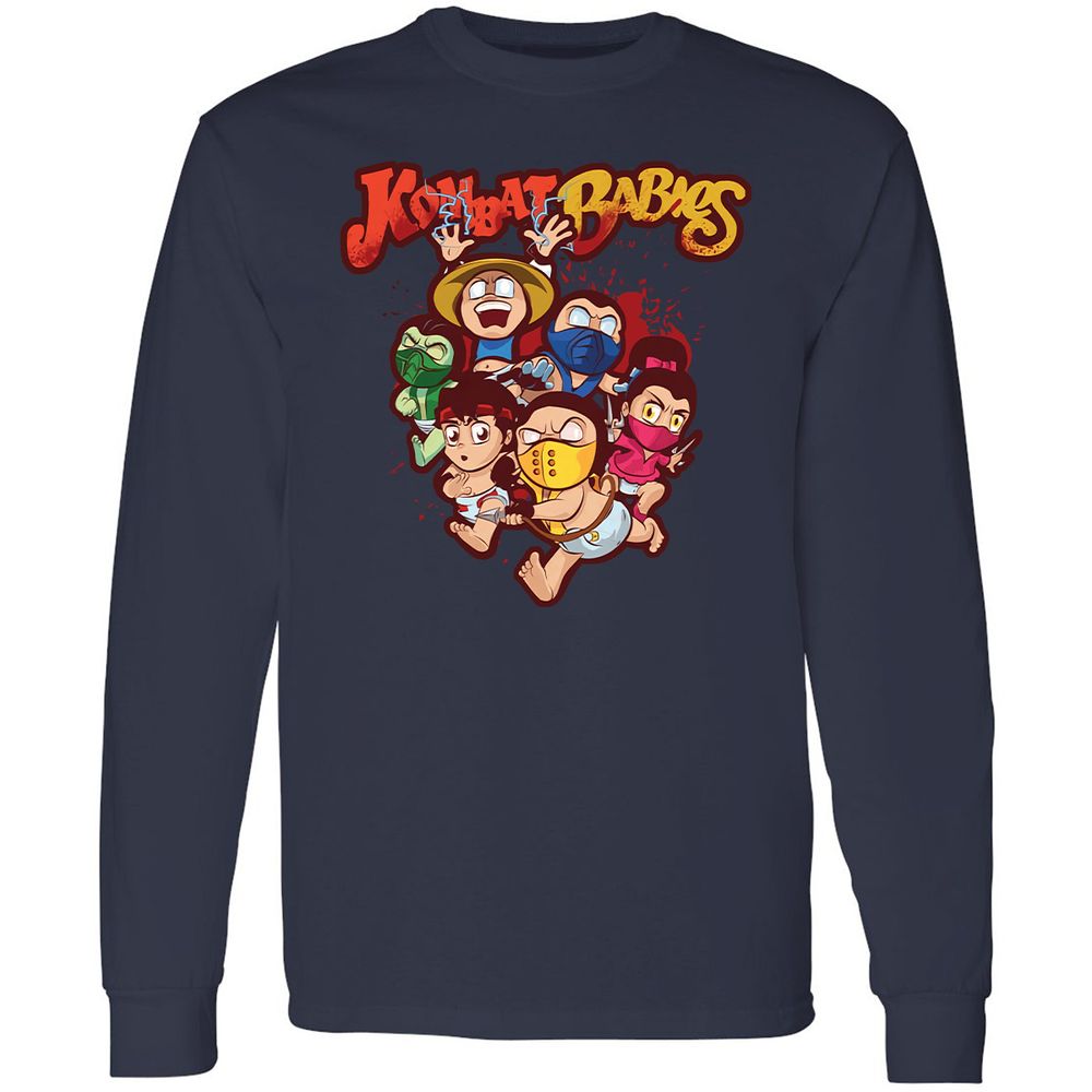 Long Sleeve T-Shirt - ZUKD9ZU6 - Navy - 2