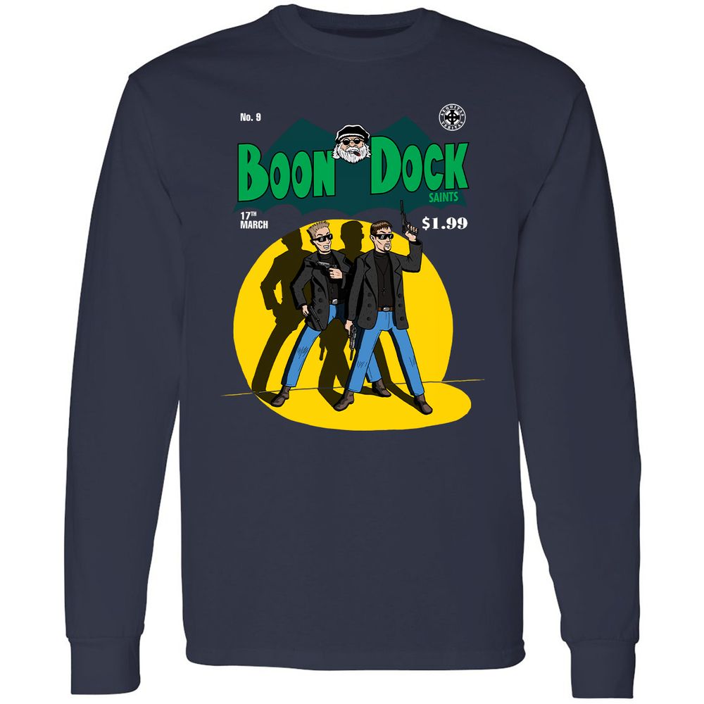 Long Sleeve T-Shirt - DLL8WW6J - Navy - 2