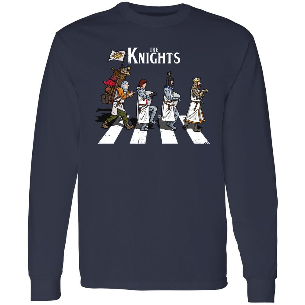 Long Sleeve T-Shirt - BSKY7NNZ - Navy - 2