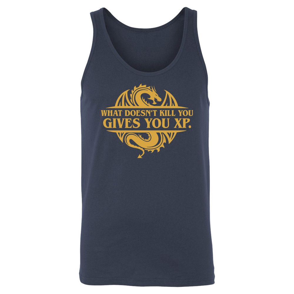 Unisex Jersey Tank - H7UYE7MN - Navy - 2
