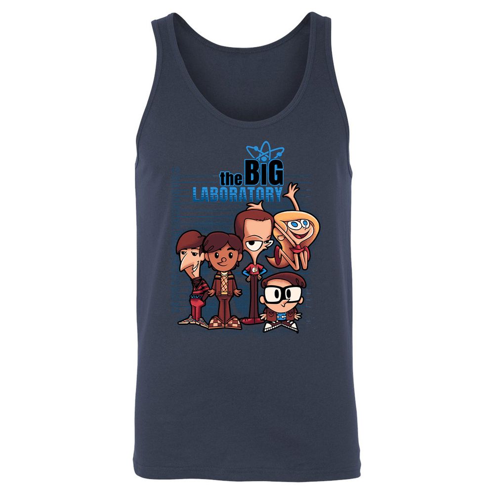 Unisex Jersey Tank - UZ4QWFBH - Navy - 2