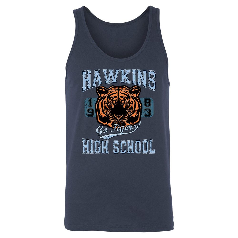 Unisex Jersey Tank - GDW4GE7J - Navy - 2