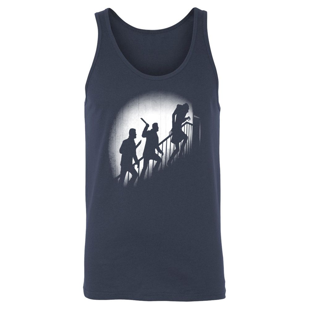 Unisex Jersey Tank - D79XNWX9 - Navy - 2