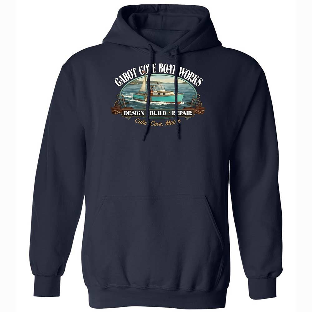 Classic Unisex Hoodie - A1ZMRVYU - Navy - 2