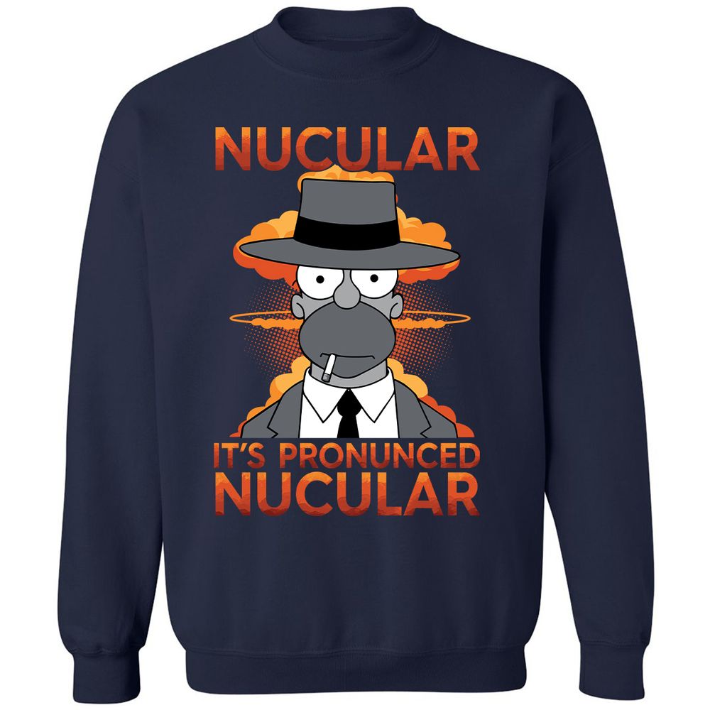 Classic Unisex Sweatshirt - X9FB6YWW - Navy - 2