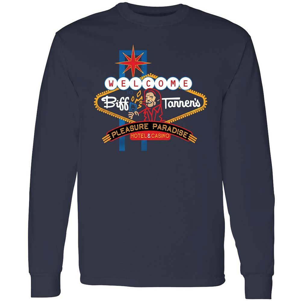 Long Sleeve T-Shirt - 878BXCDC - Navy - 2