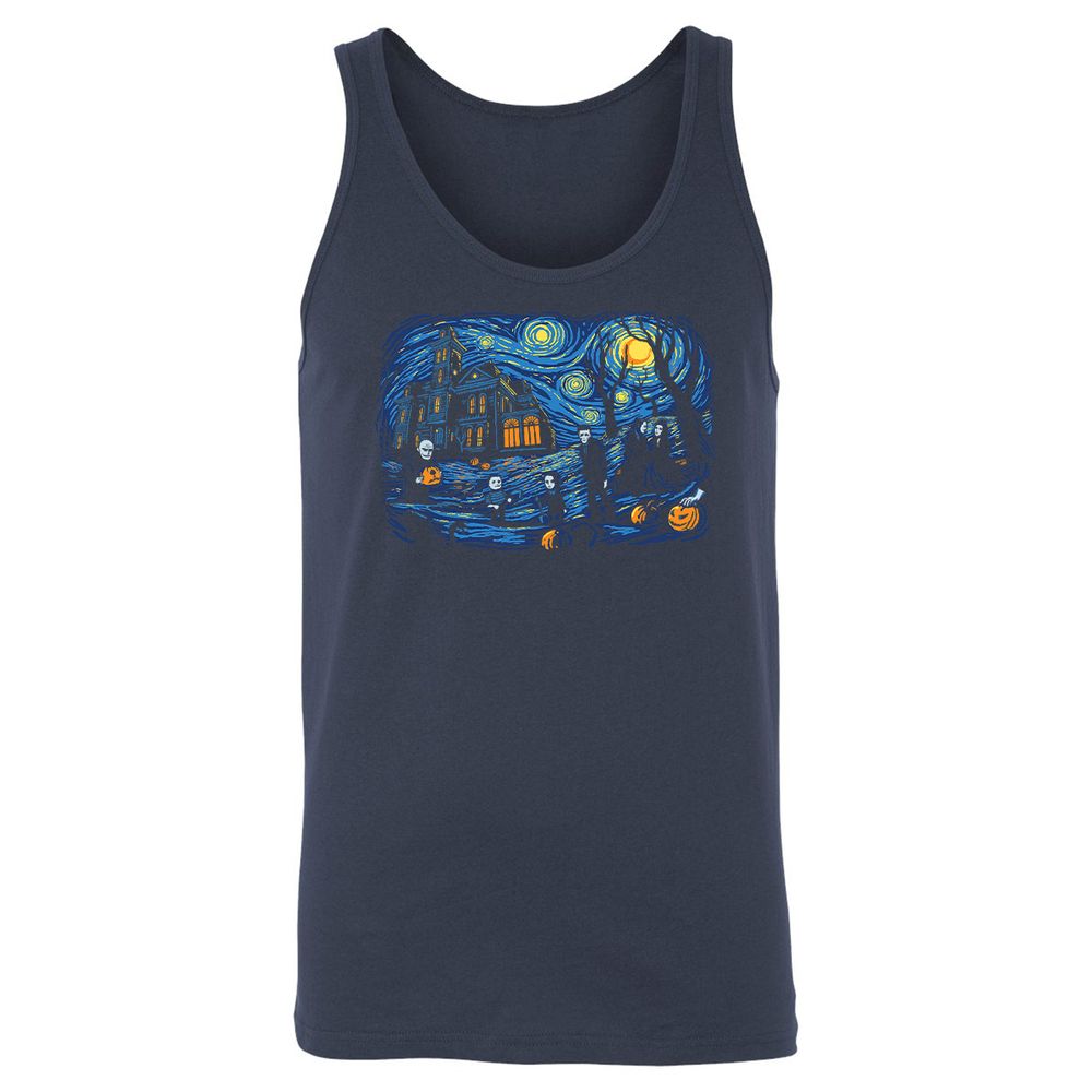 Unisex Jersey Tank - WZR9553W - Navy - 2