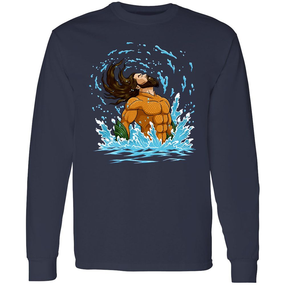 Long Sleeve T-Shirt - 5SEGJJNT - Navy - 2