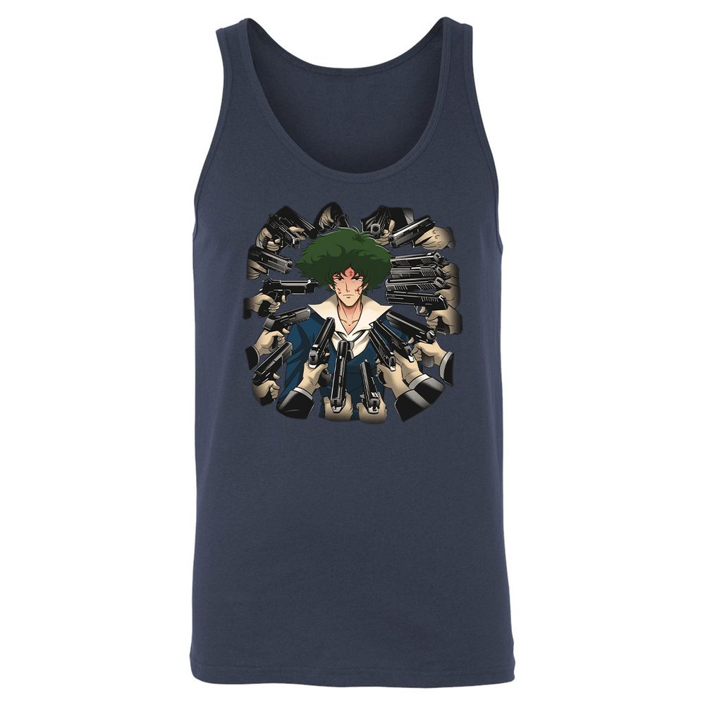 Unisex Jersey Tank - 52NTJXH7 - Navy - 2
