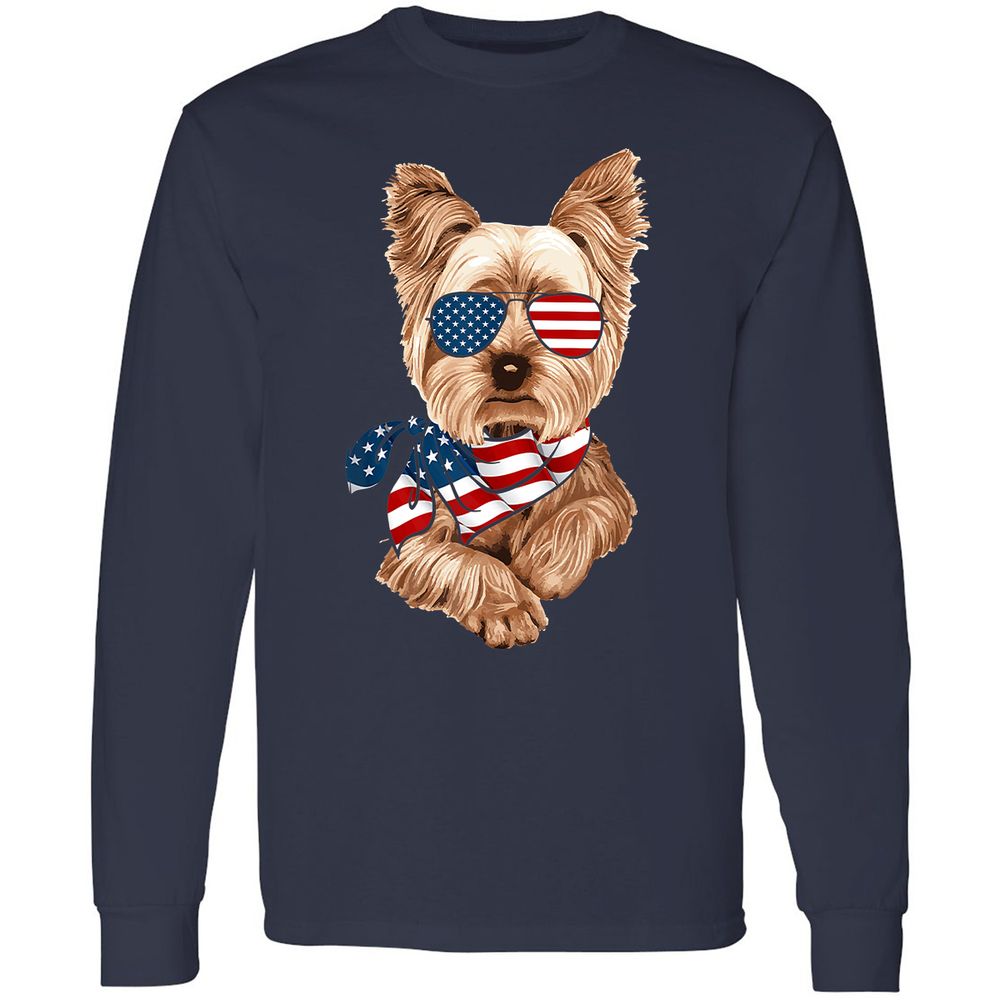 Long Sleeve T-Shirt - 5JKV4VP4 - Navy - 2