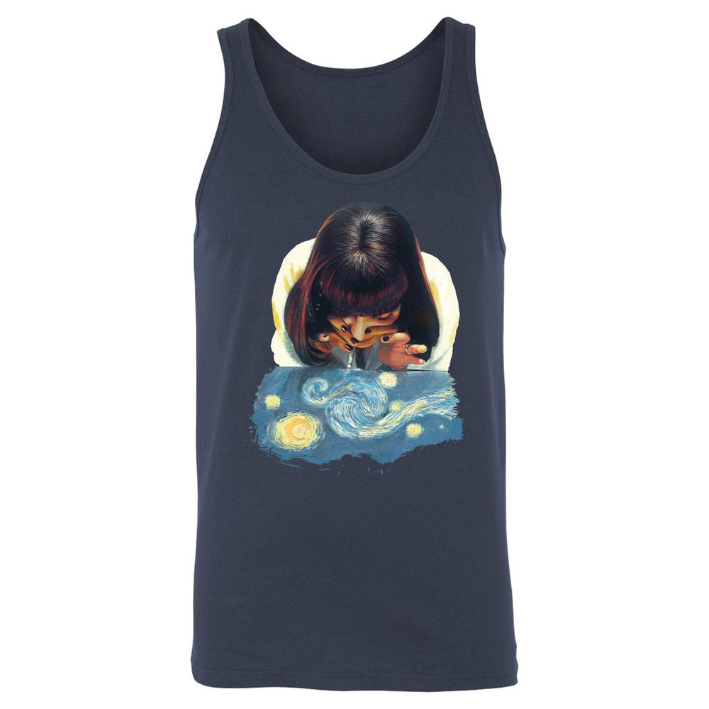 Unisex Jersey Tank - 1XBZKPZ7 - Navy - 2