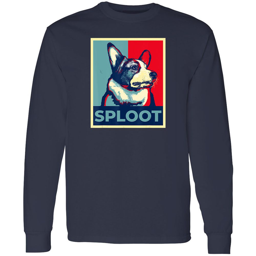 Long Sleeve T-Shirt - 3W5SMR7N - Navy - 2