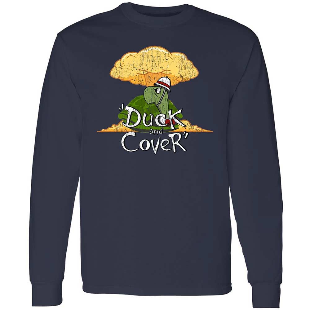 Long Sleeve T-Shirt - 1EJE4CF6 - Navy - 2
