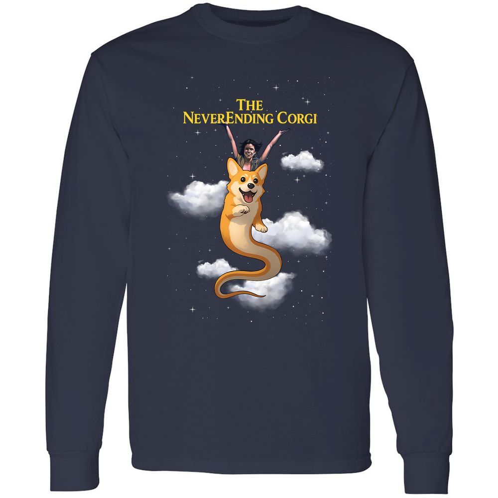 Long Sleeve T-Shirt - 81DGJ7HA - Navy - 2