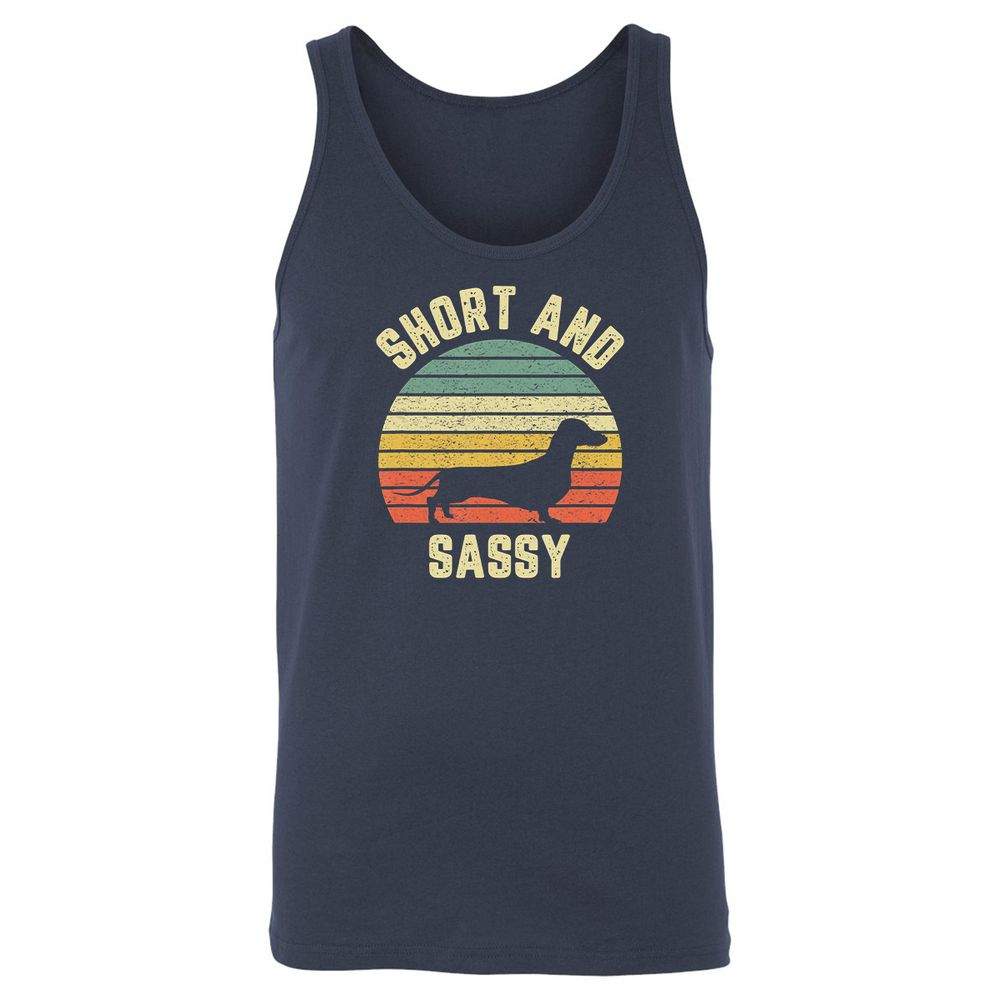 Unisex Jersey Tank - WH4MPVU8 - Navy - 2