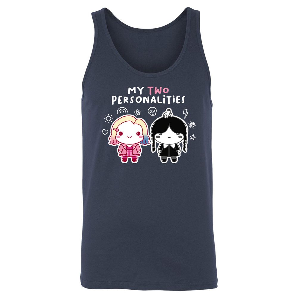 Unisex Jersey Tank - BJQ7VX4G - Navy - 2