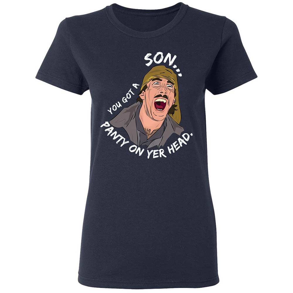 Panty on Yer Head - Navy - 2