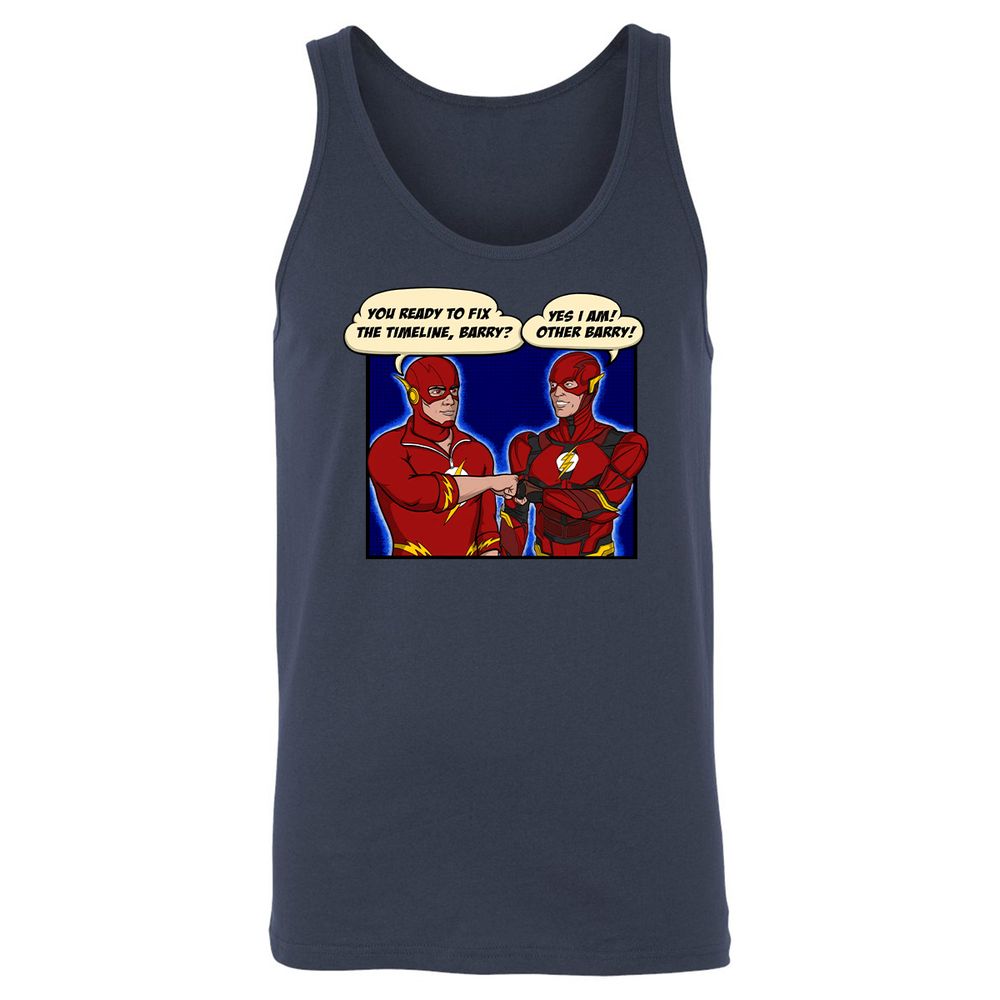 Unisex Jersey Tank - A7974TKY - Navy - 2