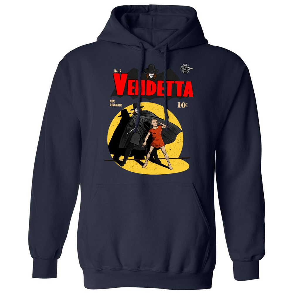 Classic Unisex Hoodie - UENU2R5C - Navy - 2