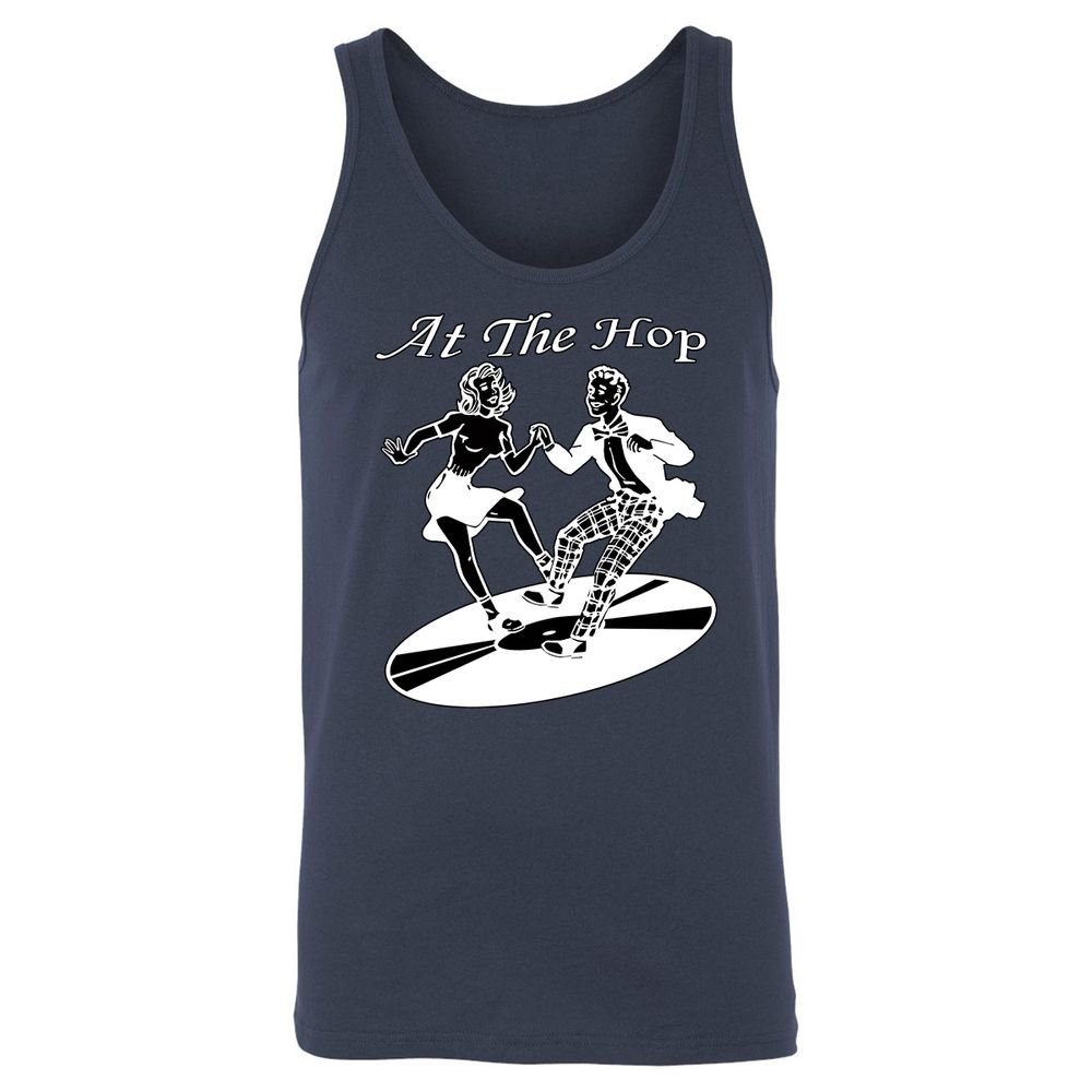 Unisex Jersey Tank - HJDVCTUK - Navy - 2