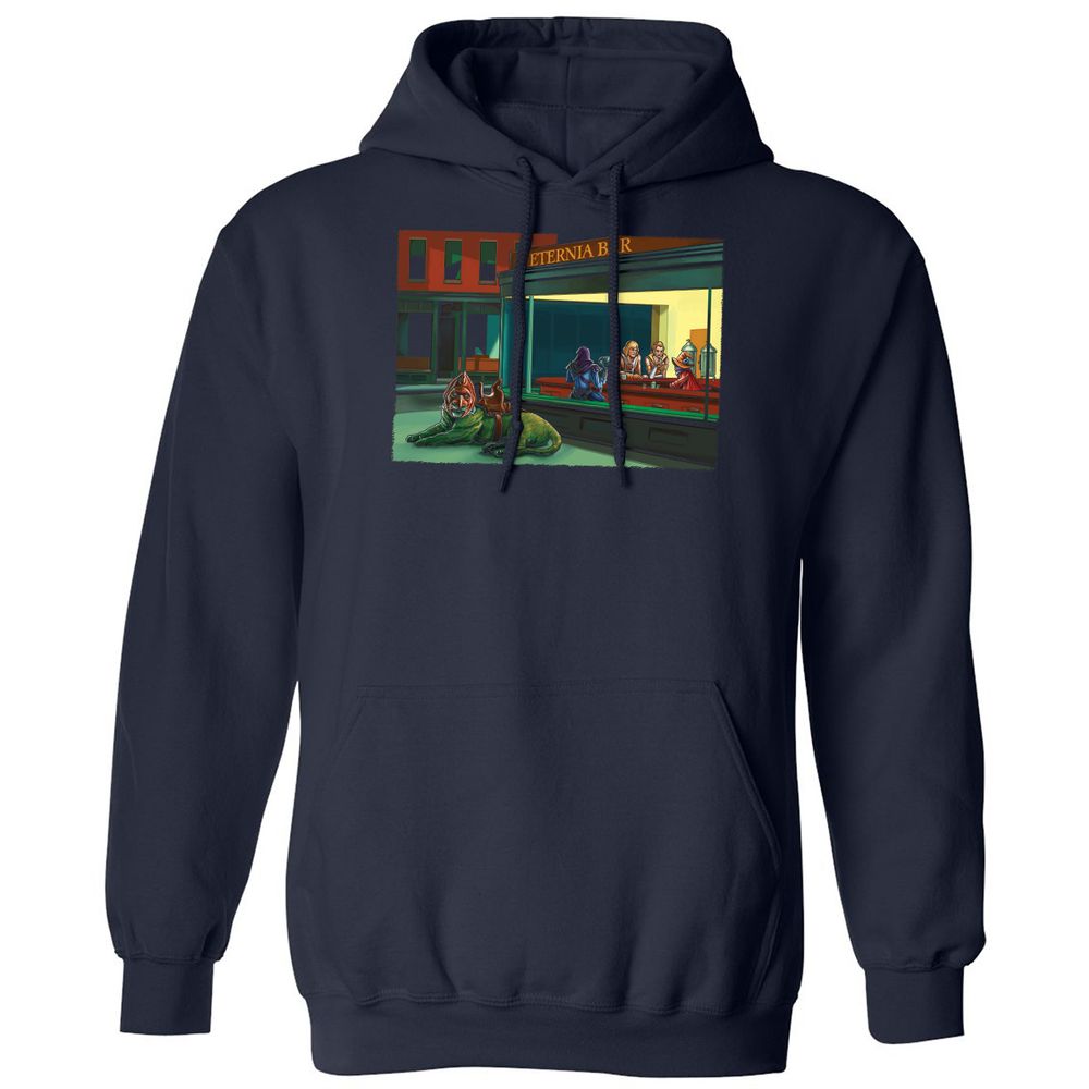 Classic Unisex Hoodie - UZLEXFWC - Navy - 2