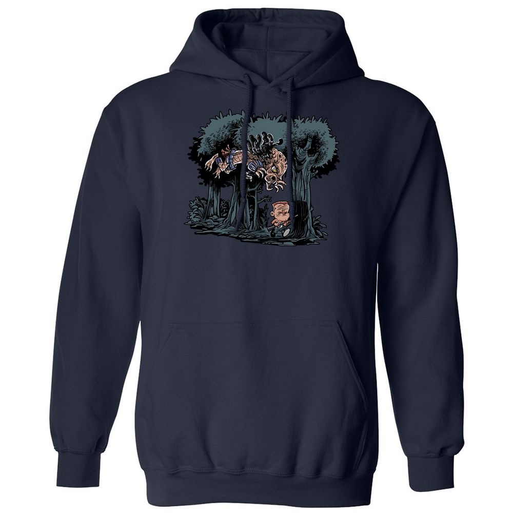 Classic Unisex Hoodie - PG5TF2XA - Navy - 2