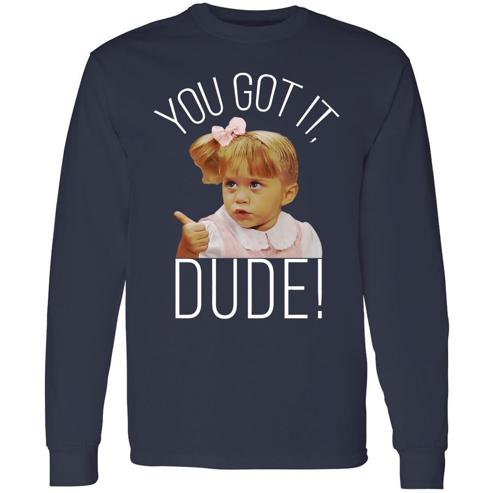 Long Sleeve T-Shirt - SGBY6AL7 - Navy - 2