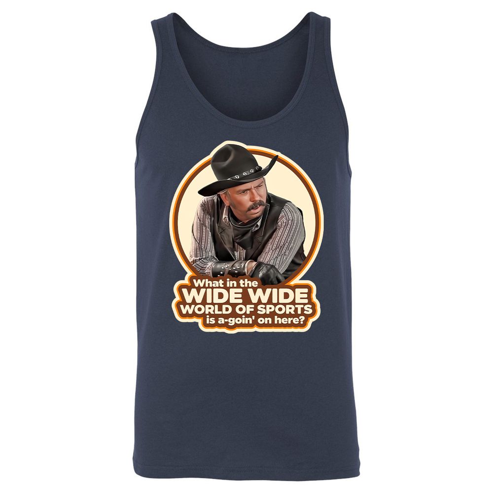 Unisex Jersey Tank - ZHSBRDWX - Navy - 2