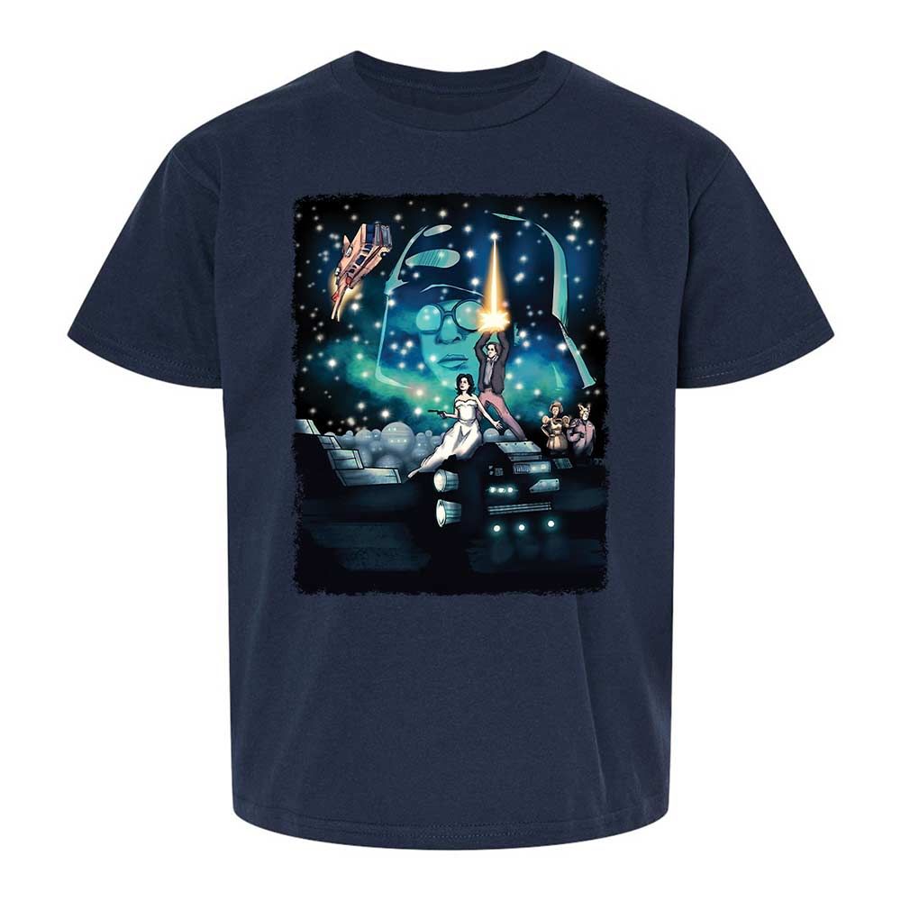 Kids T-Shirt - LAH3V8KH - Navy - 2