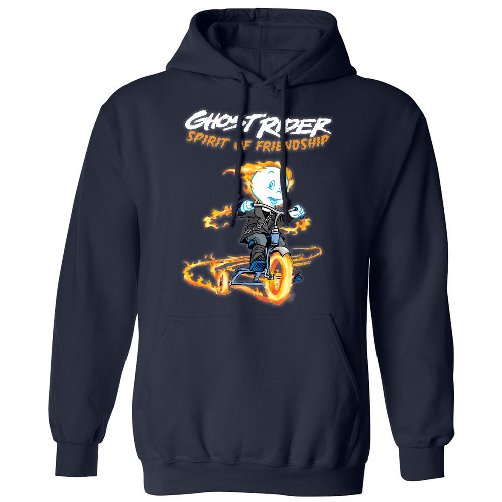 Classic Unisex Hoodie - P7U1SQ2B - Navy - 2