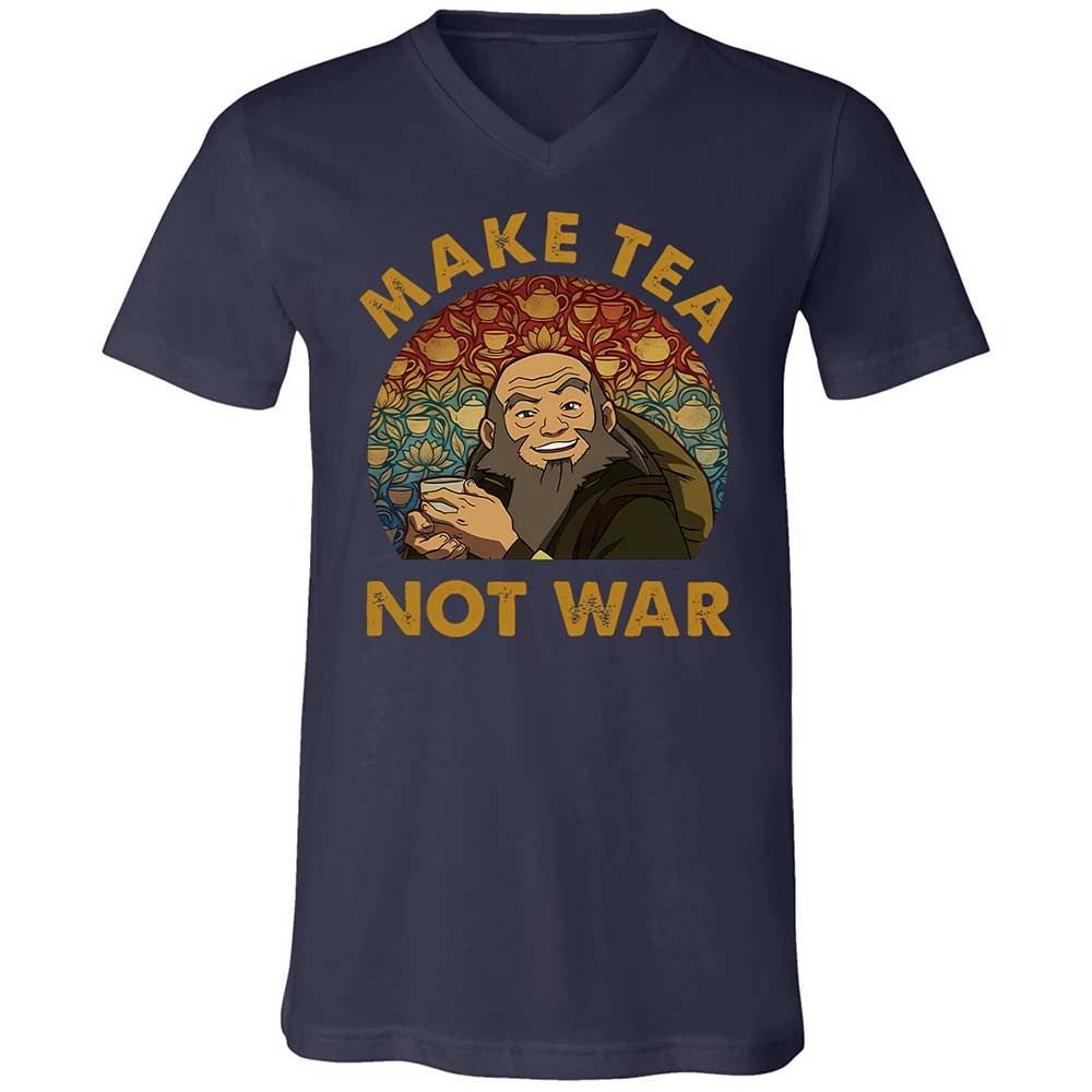 Unisex V-Neck T-Shirt - 9WJNUKF2 - Navy - 2