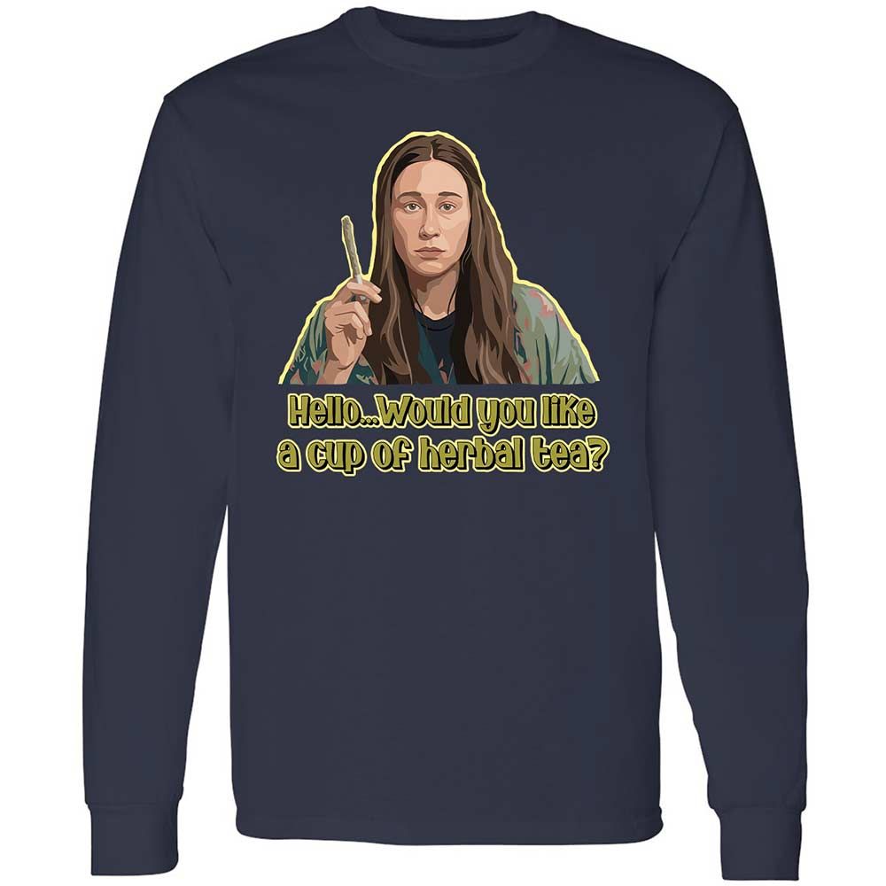 Long Sleeve T-Shirt - AJTG3SLT - Navy - 2