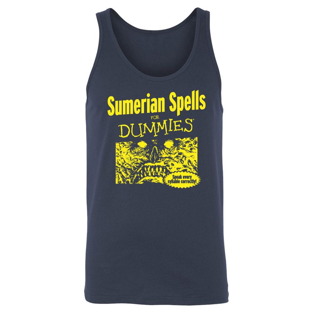 Unisex Jersey Tank - APTB4DY6 - Navy - 2