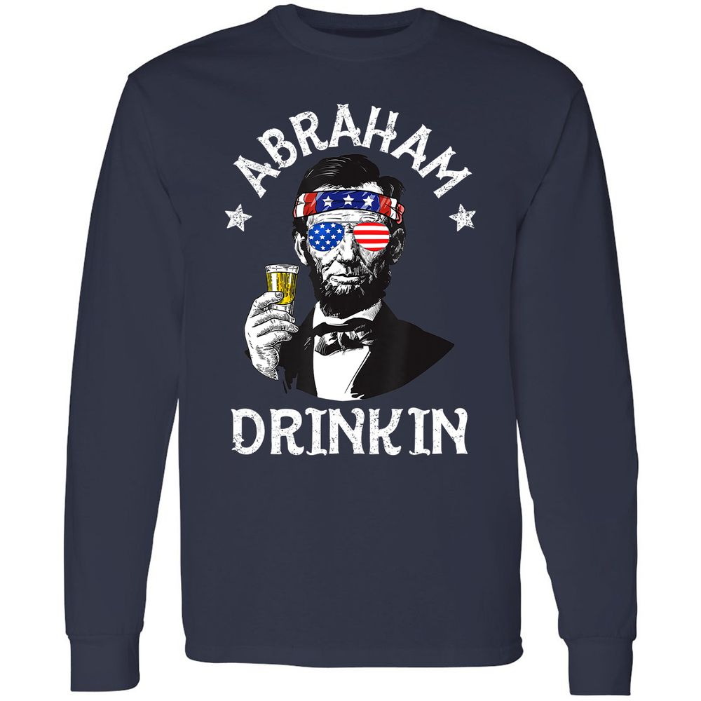 Long Sleeve T-Shirt - EX6DJVJK - Navy - 2