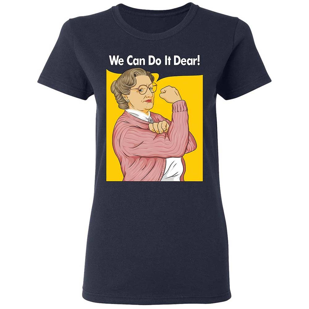 We Can Do It Dear - Navy - 2