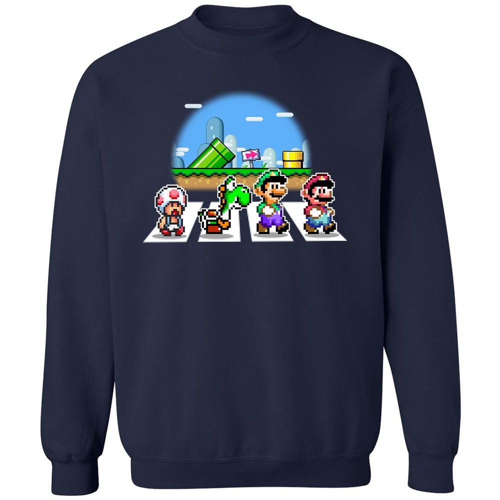 Classic Unisex Sweatshirt - K5YFV69U - Navy - 2