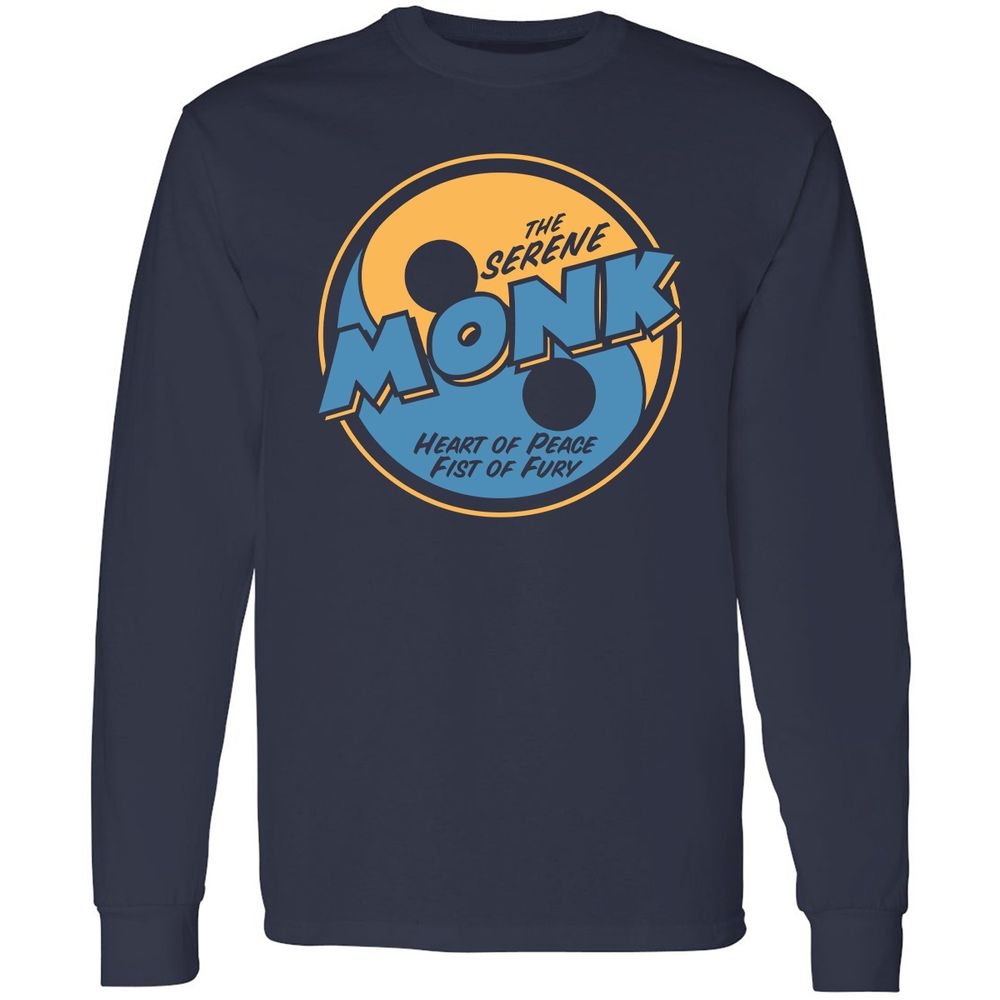 Long Sleeve T-Shirt - D8BUC3CR - Navy - 2