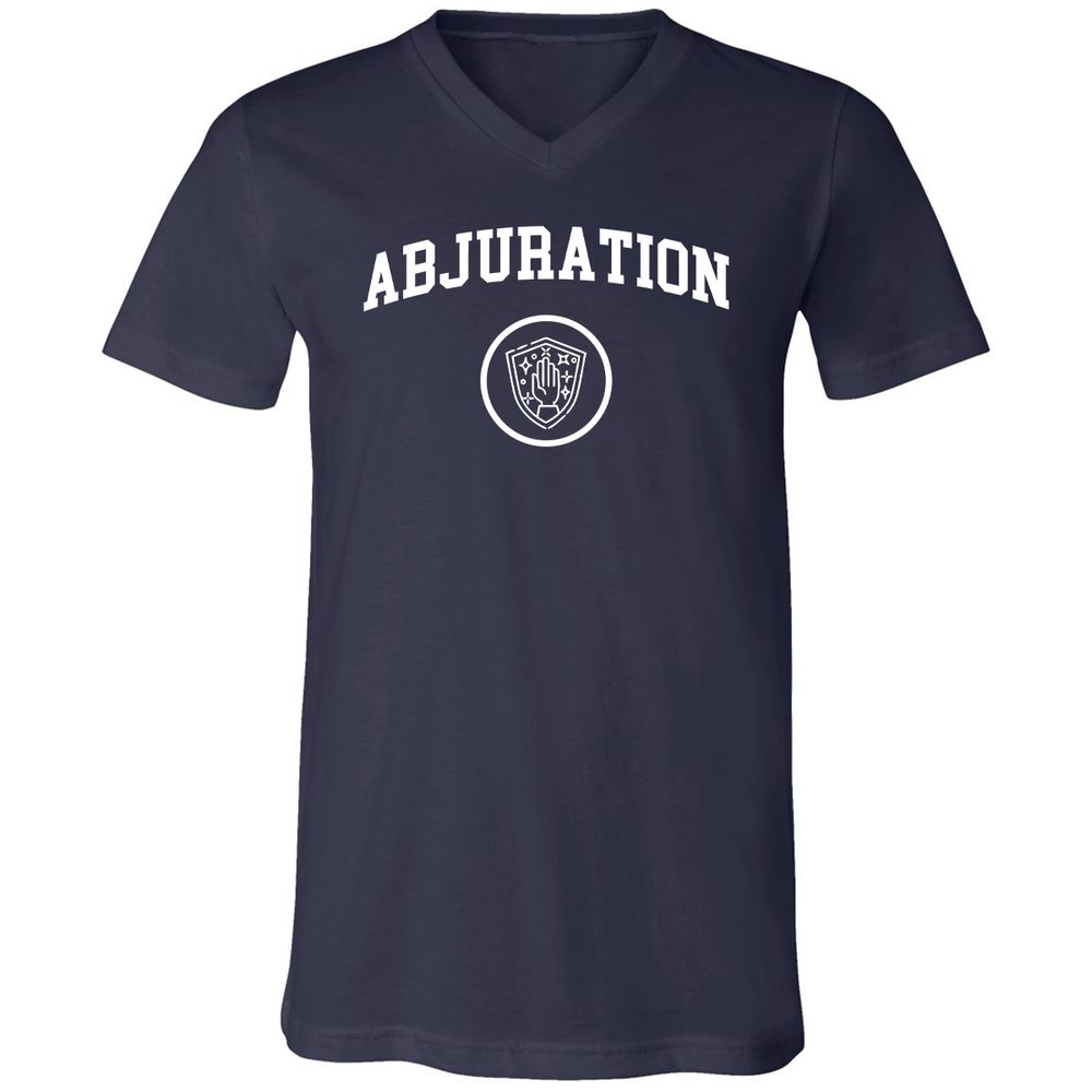 Unisex V-Neck T-Shirt - 9G7PD4H5 - Navy - 2