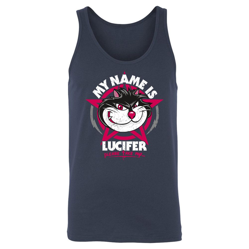 Unisex Jersey Tank - 6UDJFJZM - Navy - 2