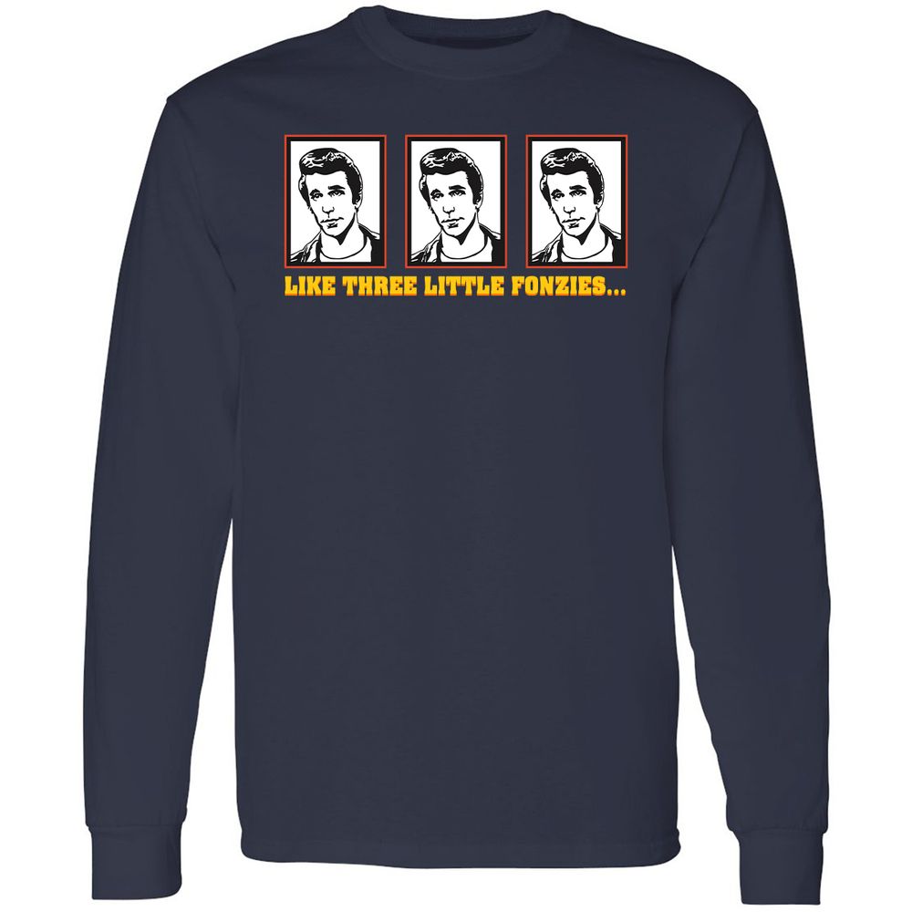 Long Sleeve T-Shirt - GC8MG52Q - Navy - 2