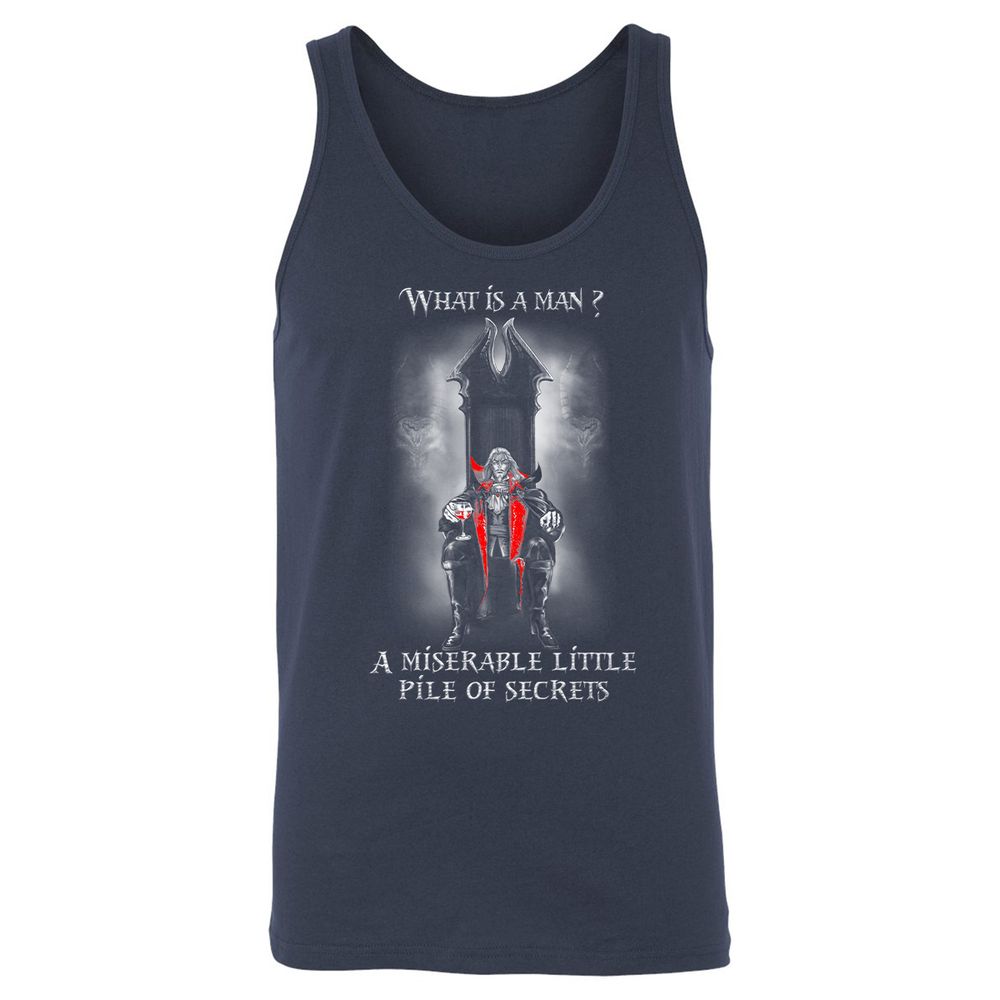 Unisex Jersey Tank - CJZQLMS3 - Navy - 2