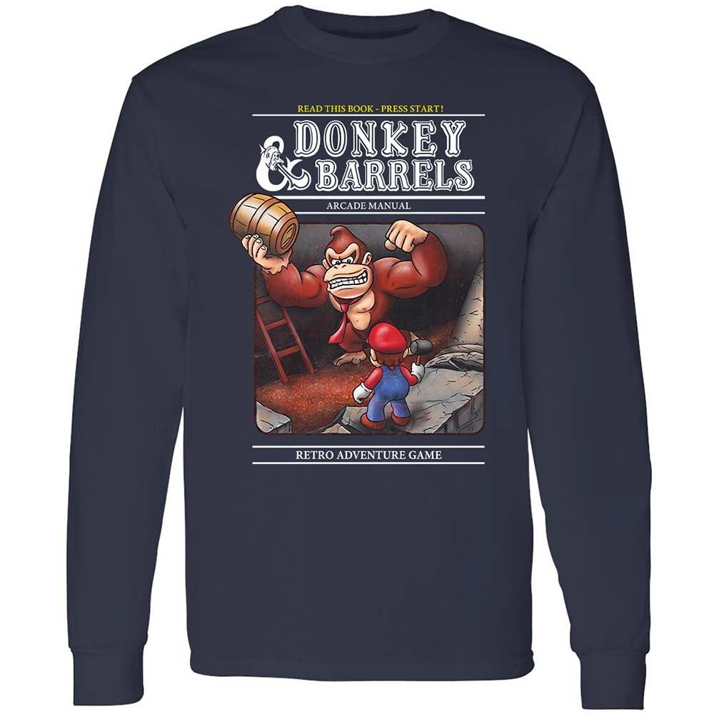 Long Sleeve T-Shirt - CQ2WCYV3 - Navy - 2