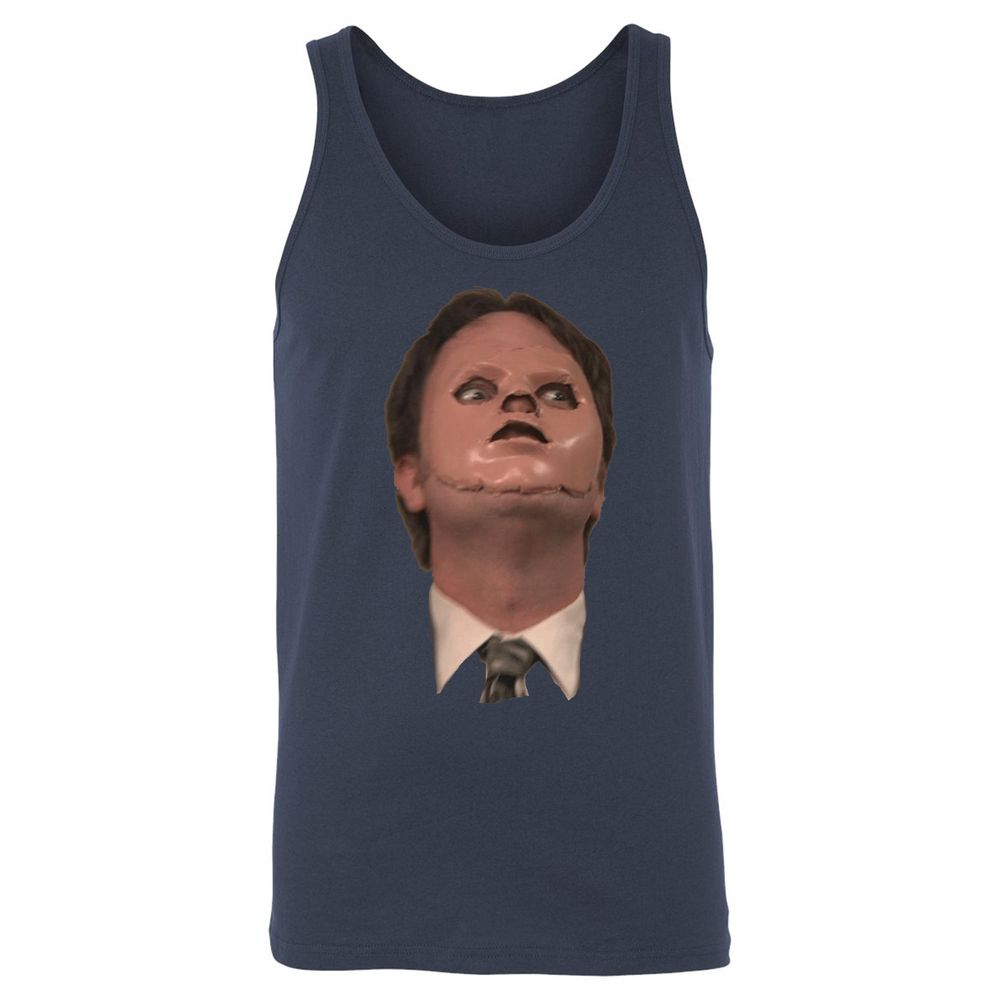 Unisex Jersey Tank - C2JF1DX8 - Navy - 2