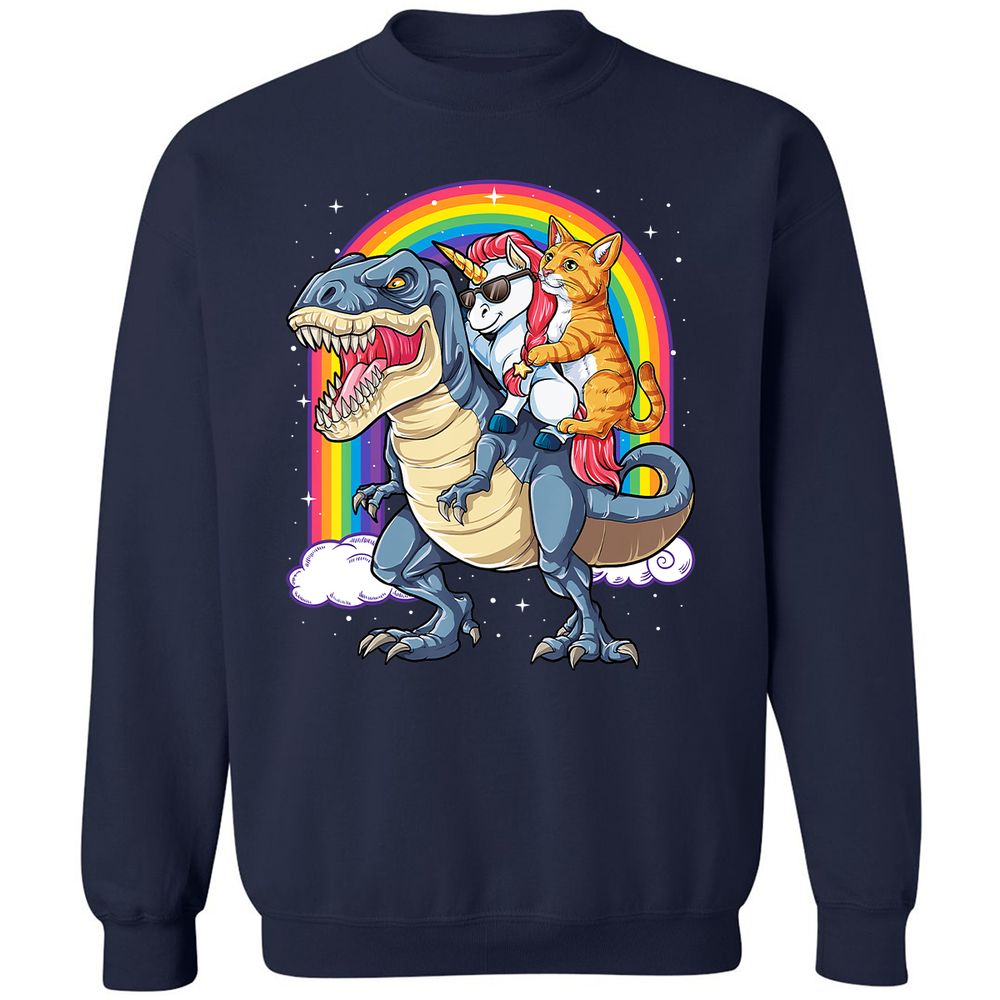 Classic Unisex Sweatshirt - PGLJJYK6 - Navy - 2