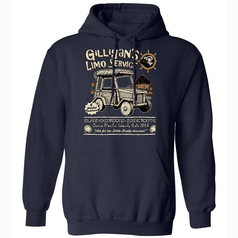 Classic Unisex Hoodie - U4B4GLTT - Navy - 2