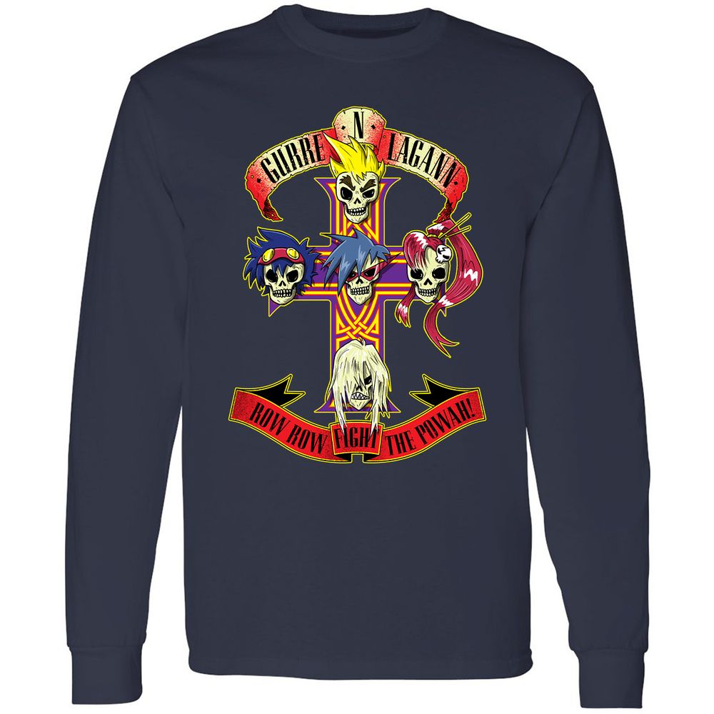 Long Sleeve T-Shirt - 634Y52TY - Navy - 2