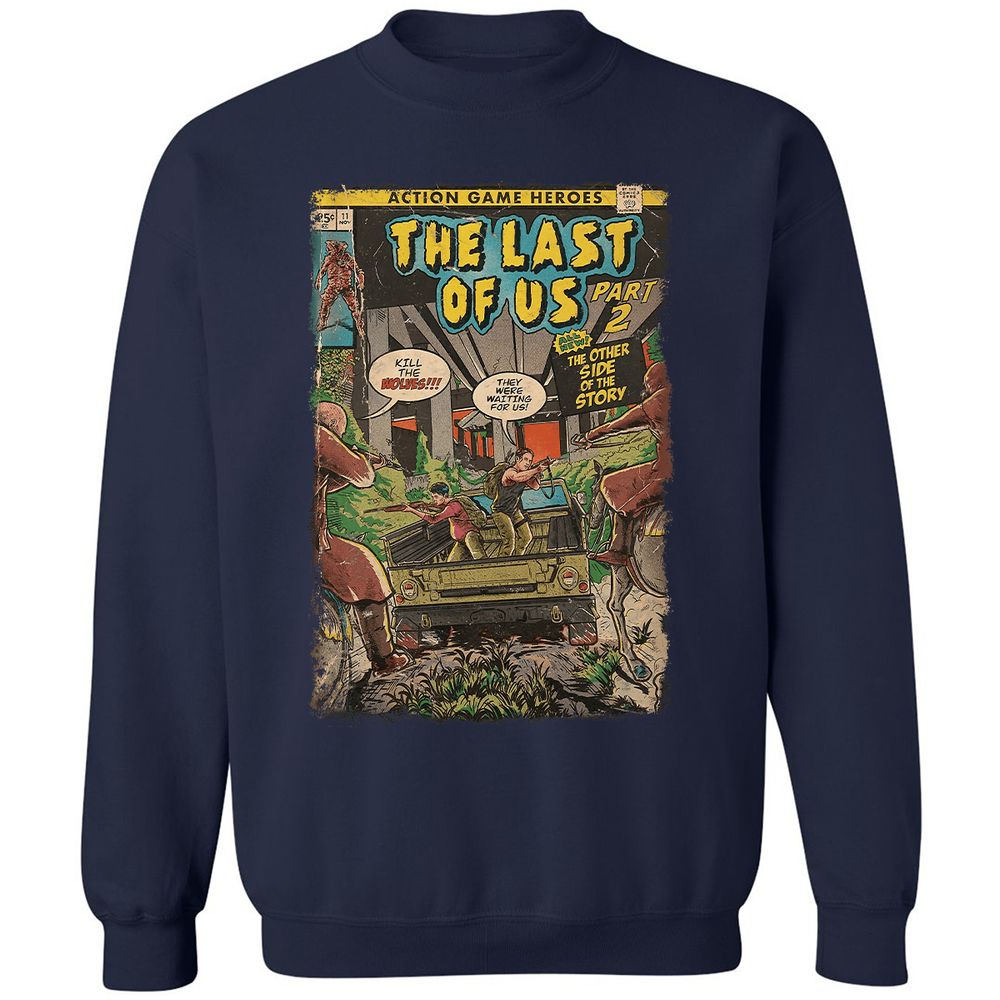Classic Unisex Sweatshirt - FNRXBUWV - Navy - 2
