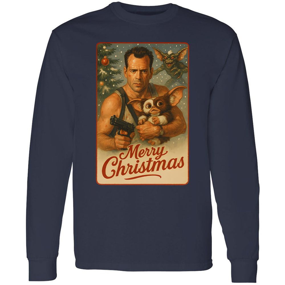 Long Sleeve T-Shirt - MVWGKNM9 - Navy - 2