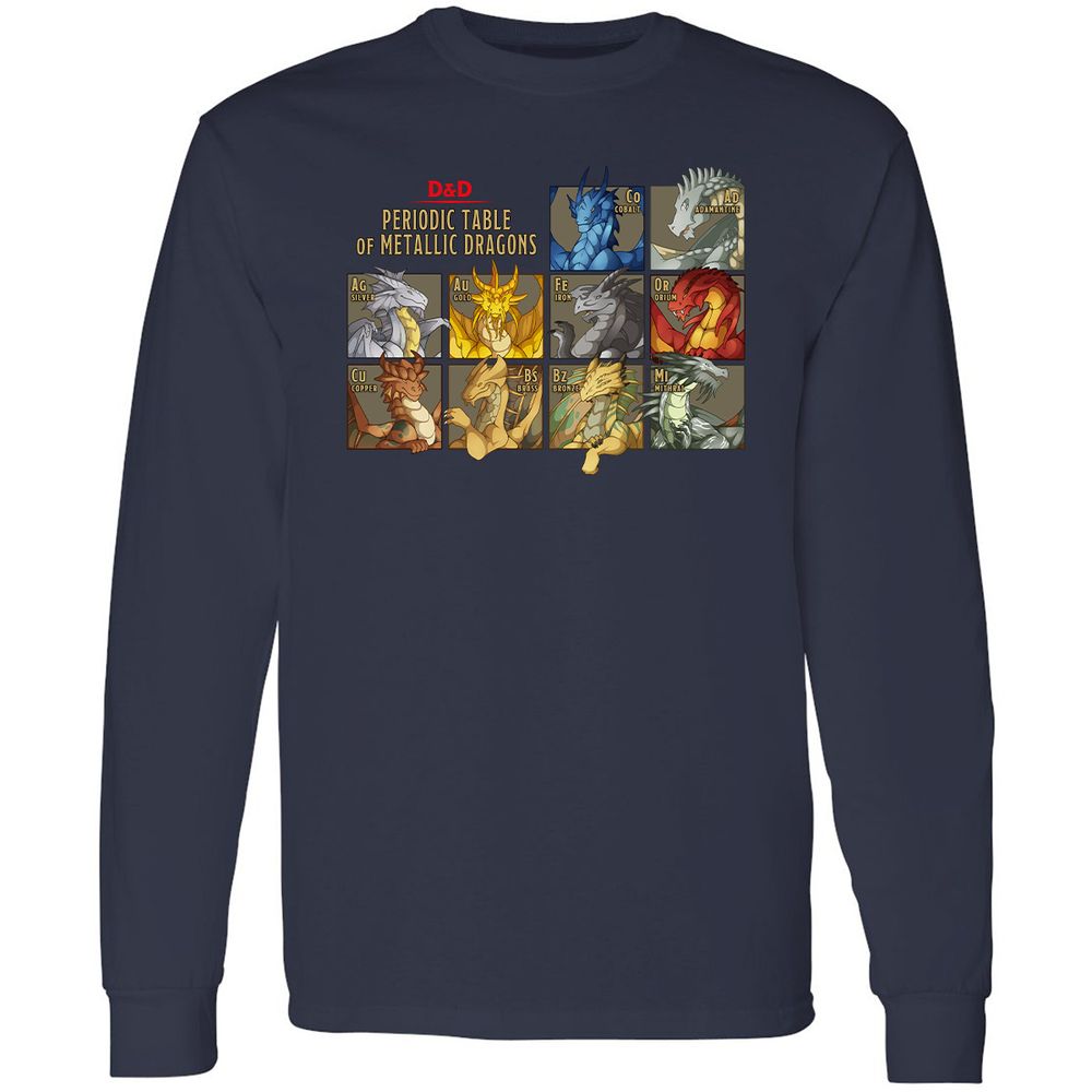 Long Sleeve T-Shirt - CJD79F3Z - Navy - 2